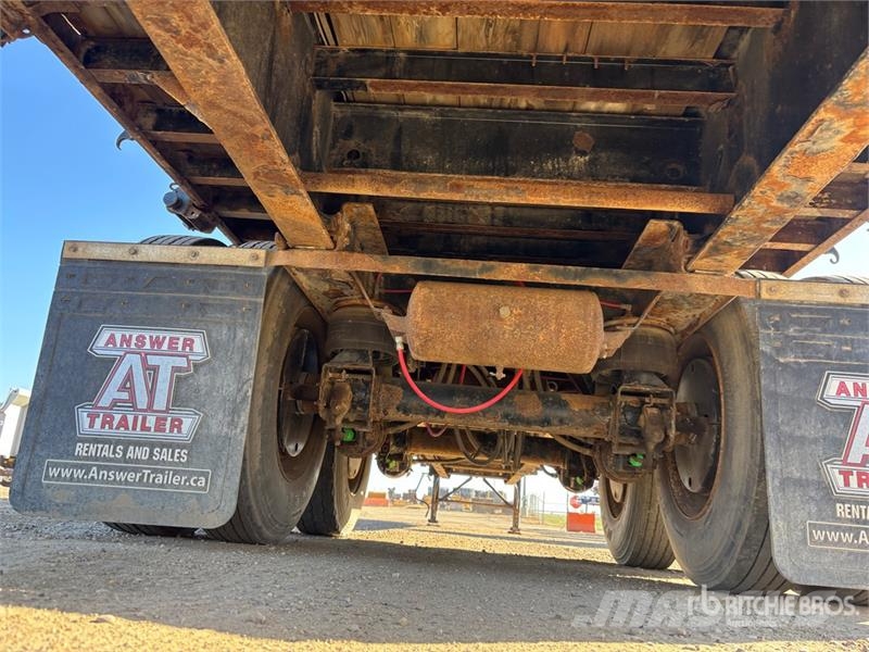 Lode King 53 ft T/A Flatbed Trailer Anhænger med lad/Flatbed