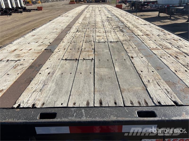 Lode King 53 ft T/A Flatbed Trailer Anhænger med lad/Flatbed