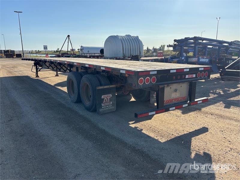 Lode King 53 ft T/A Flatbed Trailer Anhænger med lad/Flatbed