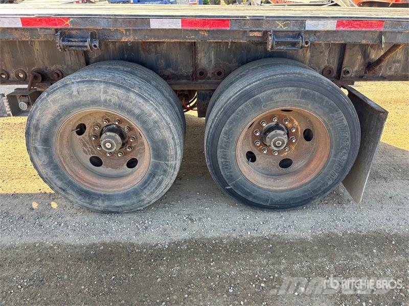 Lode King 53 ft T/A Flatbed Trailer Anhænger med lad/Flatbed
