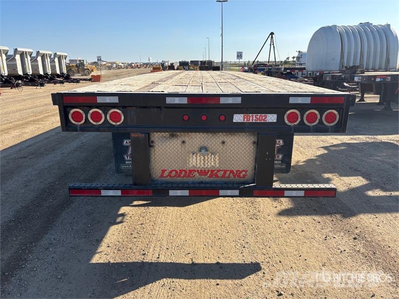 Lode King 53 ft T/A Flatbed Trailer Anhænger med lad/Flatbed