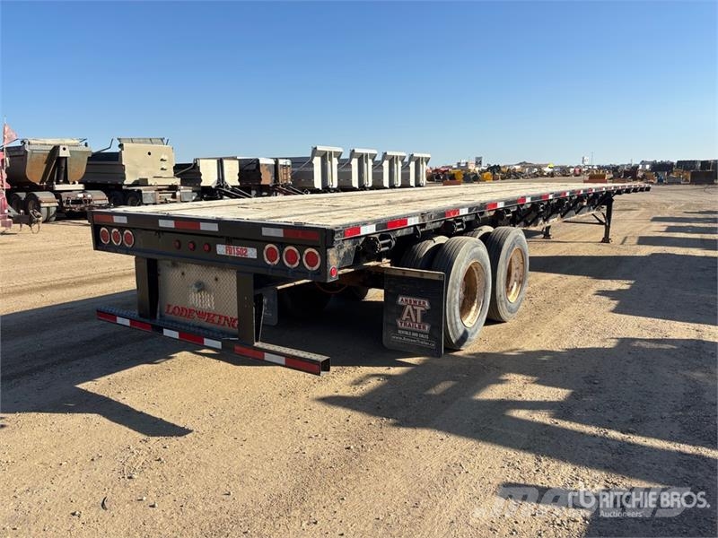 Lode King 53 ft T/A Flatbed Trailer Anhænger med lad/Flatbed