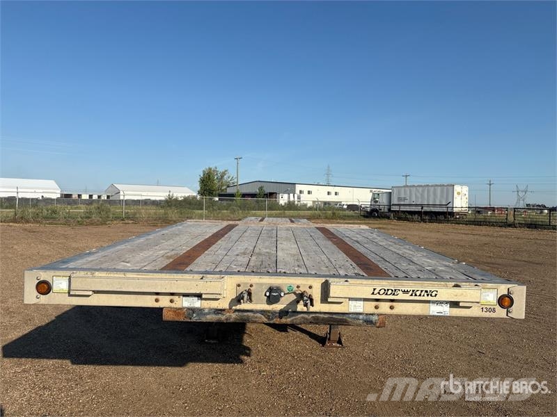 Lode King 53 ft T/A Spread Axle Step Deck Trailer Plataformas bajas