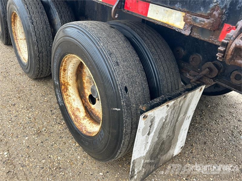 Lode King 53 ft Tri/A Flatbed Trailer Pick up/Prelata