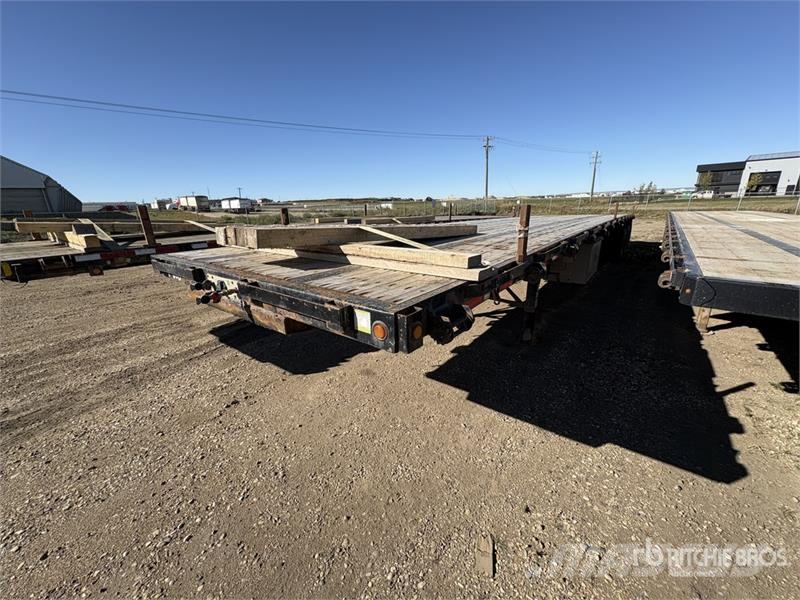 Lode King 53 ft Tri/A Flatbed Trailer Vlakke laadvloer