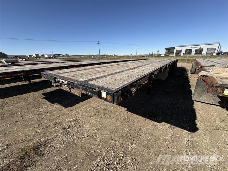 Lode King 53 ft Tri/A Flatbed Trailer Vlakke laadvloer