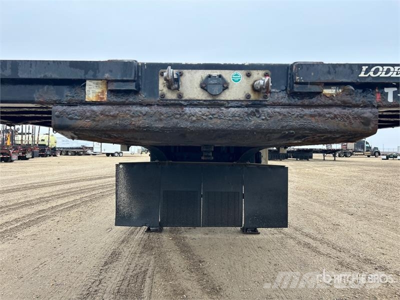 Lode King 53 ft Tri/A Flatbed Trailer Pick up/Prelata