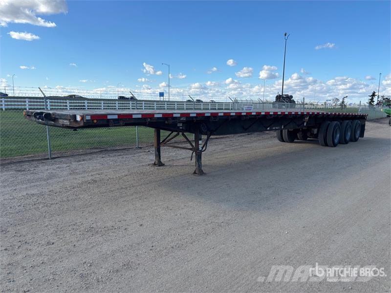 Lode King 53 ft Tri/A Flatbed Trailer 自卸半挂车
