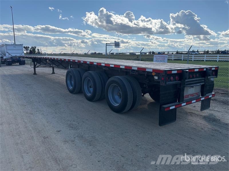 Lode King 53 ft Tri/A Flatbed Trailer 自卸半挂车