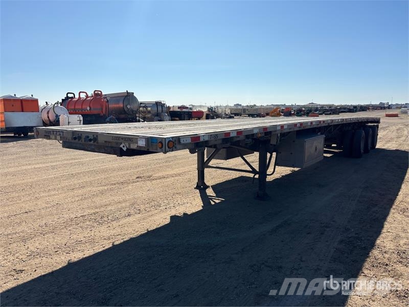 Lode King 53 ft Tri/A Flatbed Trailer Vlakke laadvloer