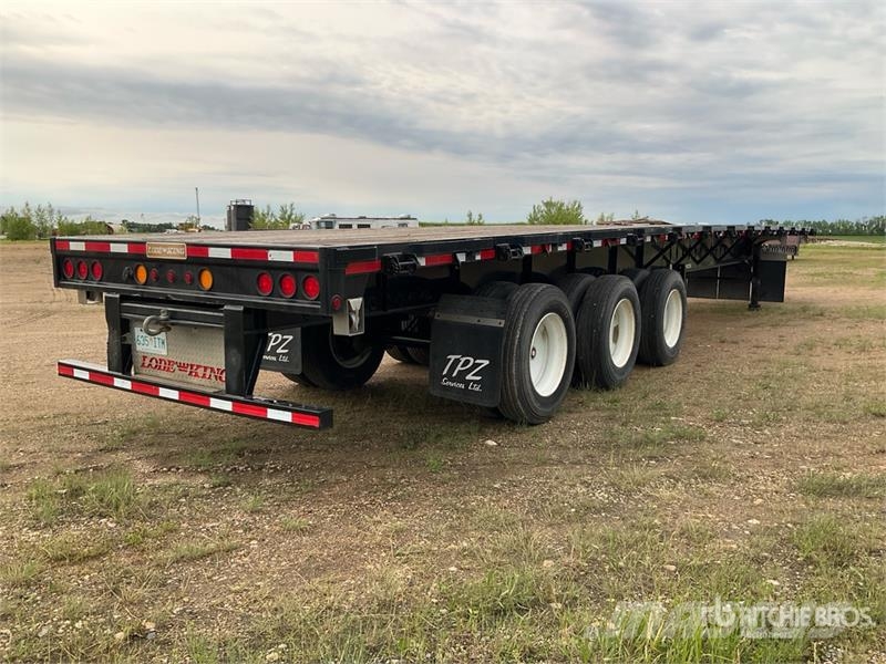 Lode King 53 ft Tri/A Flatbed Trailer Valníky