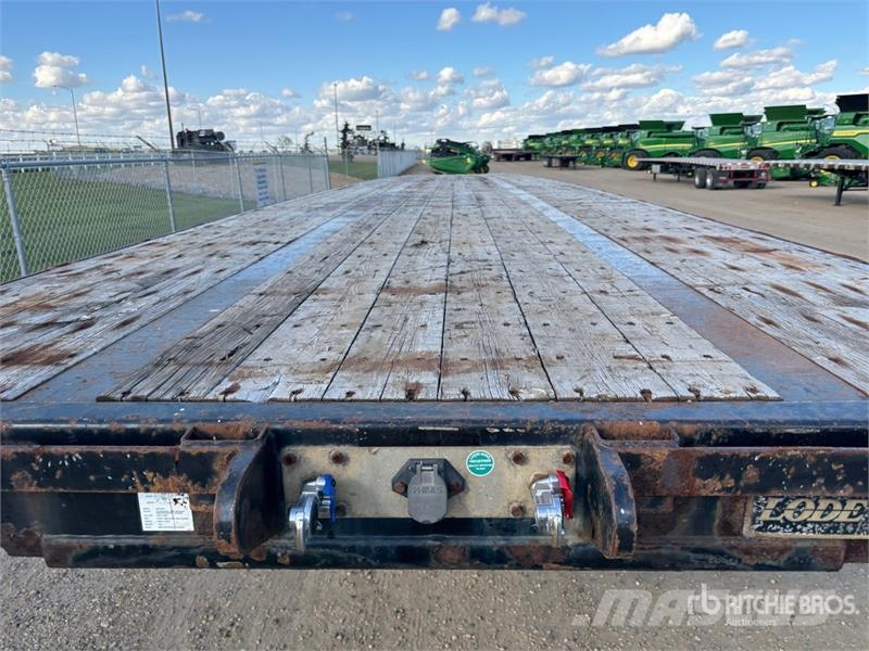 Lode King 53 ft Tri/A Flatbed Trailer 自卸半挂车