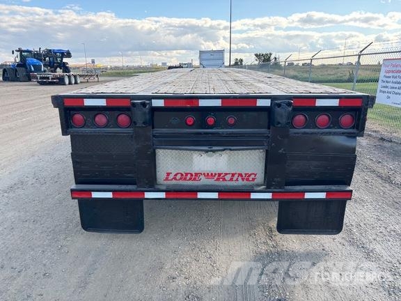 Lode King 53 ft Tri/A Flatbed Trailer 自卸半挂车
