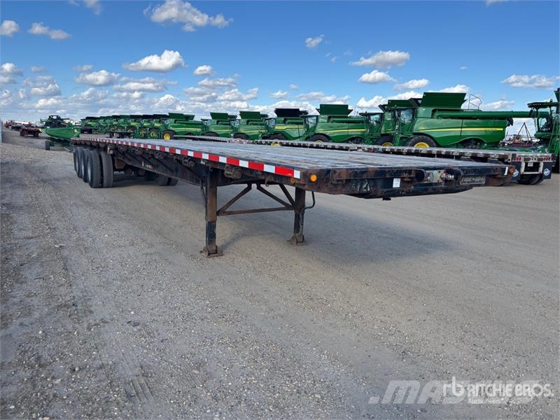Lode King 53 ft Tri/A Flatbed Trailer 自卸半挂车