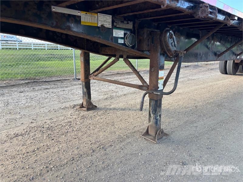 Lode King 53 ft Tri/A Flatbed Trailer 自卸半挂车