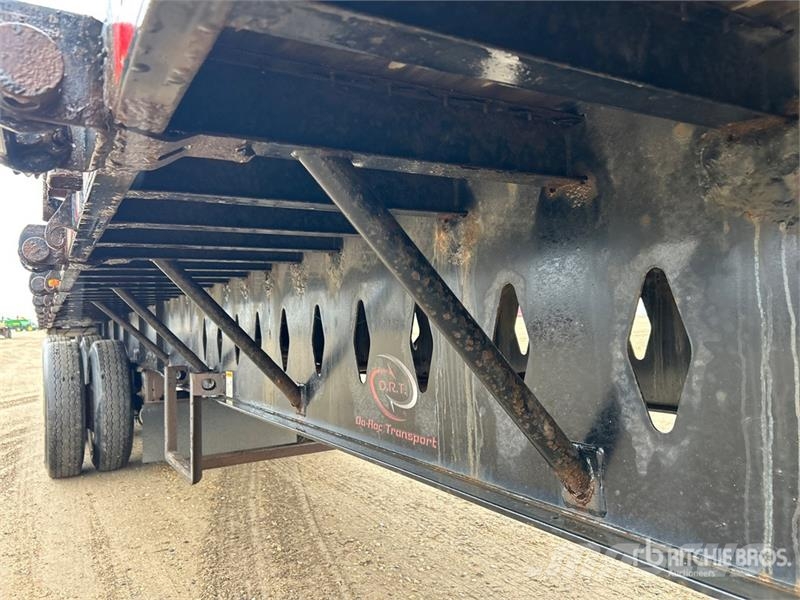 Lode King 53 ft Tri/A Flatbed Trailer Pick up/Prelata