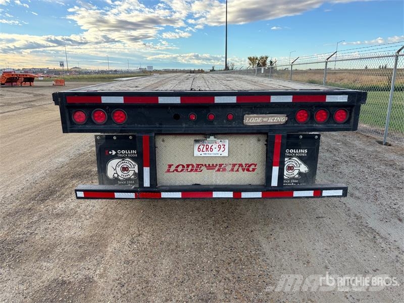 Lode King 53 ft Tri/A Flatbed Trailer Прицепы-платформы/боковая разгрузка