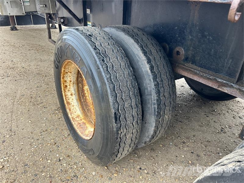 Lode King 53 ft Tri/A Flatbed Trailer Pick up/Prelata