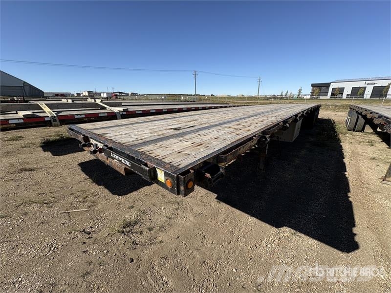 Lode King 53 ft Tri/A Flatbed Trailer Vlakke laadvloer