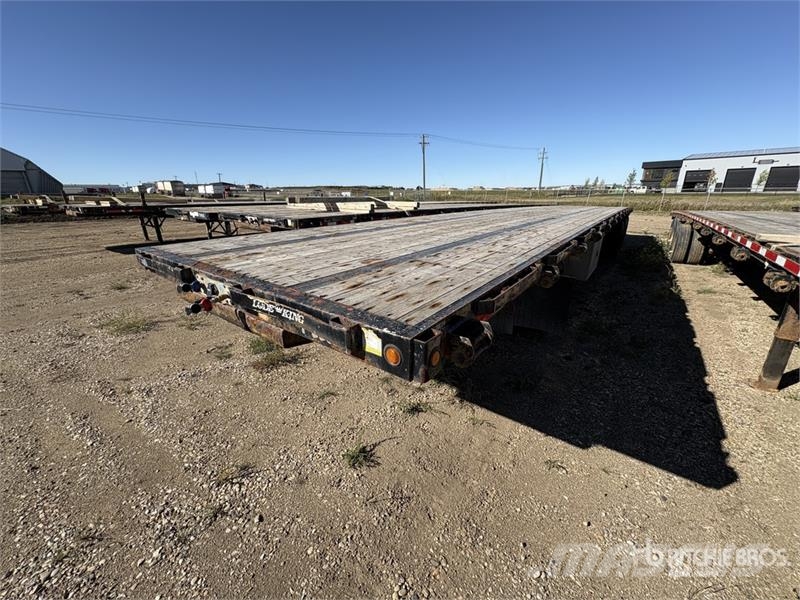 Lode King 53 ft Tri/A Flatbed Trailer Vlakke laadvloer
