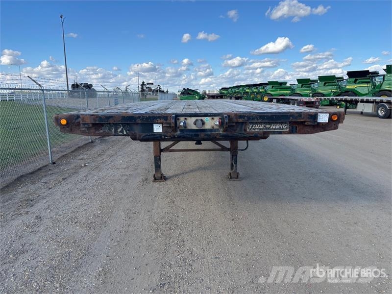 Lode King 53 ft Tri/A Flatbed Trailer 自卸半挂车