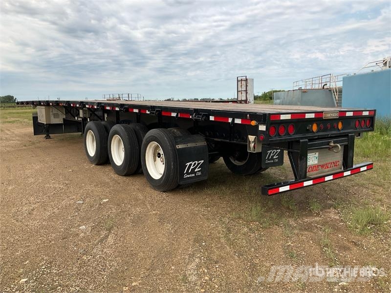 Lode King 53 ft Tri/A Flatbed Trailer Valníky