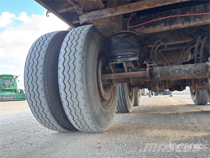 Lode King 53 ft Tri/A Flatbed Trailer 自卸半挂车