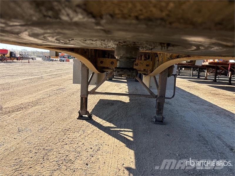 Lode King 53 ft Tri/A Flatbed Trailer Vlakke laadvloer