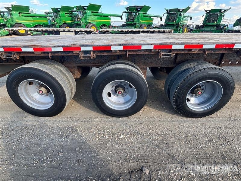 Lode King 53 ft Tri/A Flatbed Trailer 自卸半挂车