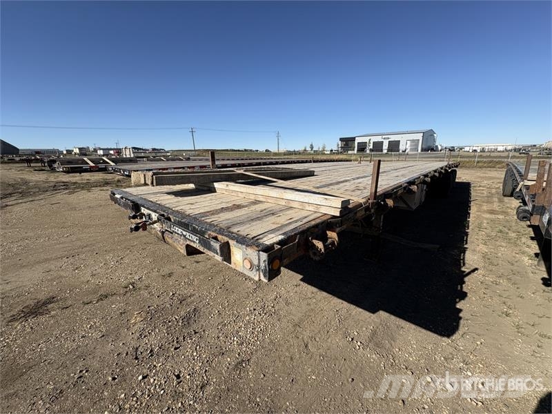 Lode King 53 ft Tri/A Flatbed Trailer Vlakke laadvloer