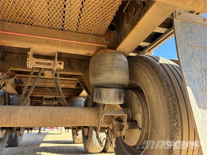 Lode King 53 ft Tri/A Flatbed Trailer Vlakke laadvloer