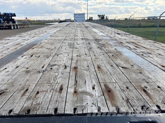 Lode King 53 ft Tri/A Flatbed Trailer 自卸半挂车