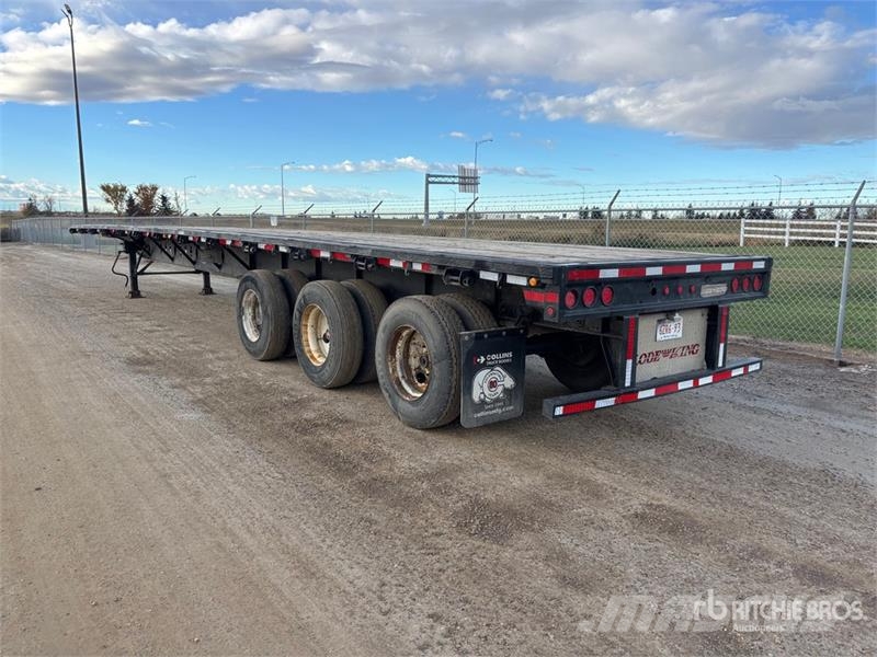 Lode King 53 ft Tri/A Flatbed Trailer Прицепы-платформы/боковая разгрузка