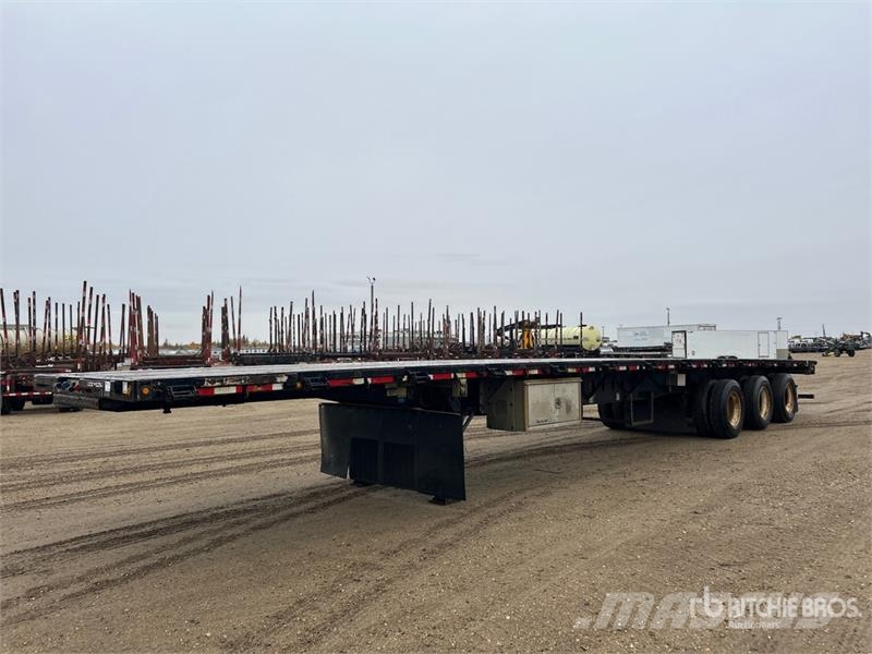 Lode King 53 ft Tri/A Flatbed Trailer Pick up/Prelata