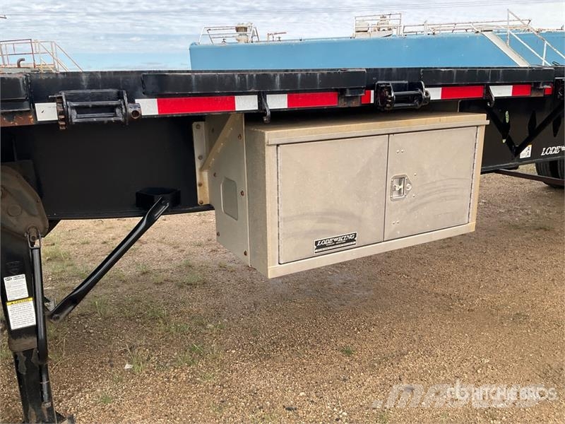 Lode King 53 ft Tri/A Flatbed Trailer Valníky