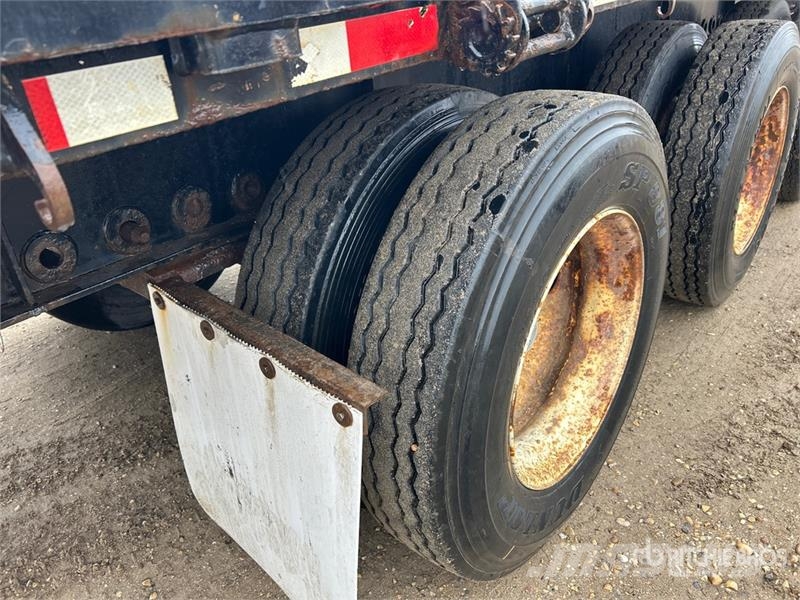 Lode King 53 ft Tri/A Flatbed Trailer Pick up/Prelata