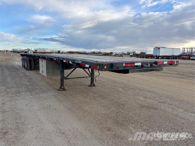 Lode King 53 ft Tri/A Flatbed Trailer Прицепы-платформы/боковая разгрузка