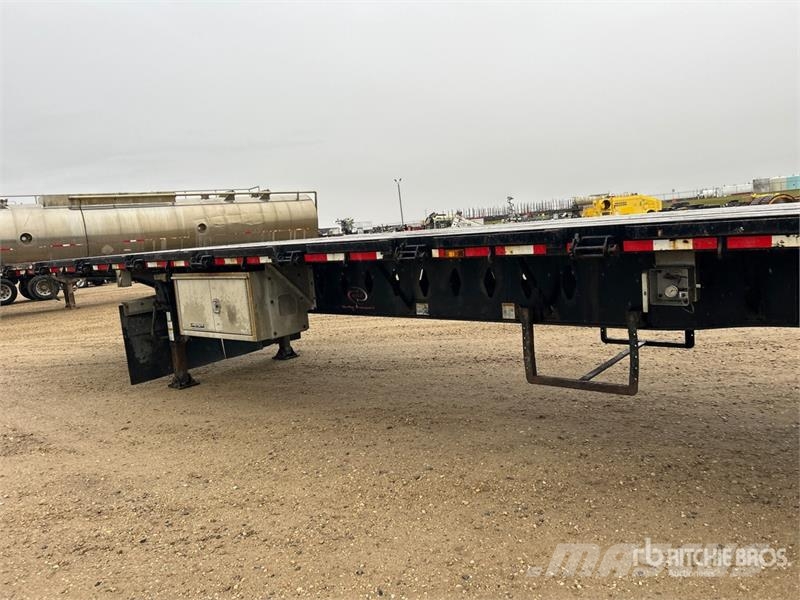 Lode King 53 ft Tri/A Flatbed Trailer Pick up/Prelata
