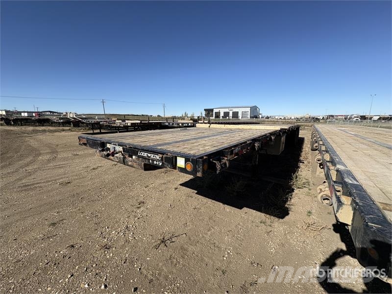 Lode King 53 ft Tri/A Flatbed Trailer Vlakke laadvloer