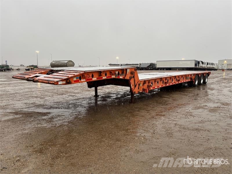 Lode King 55 ft Tri/A Folding Neck Trailer Tieflader