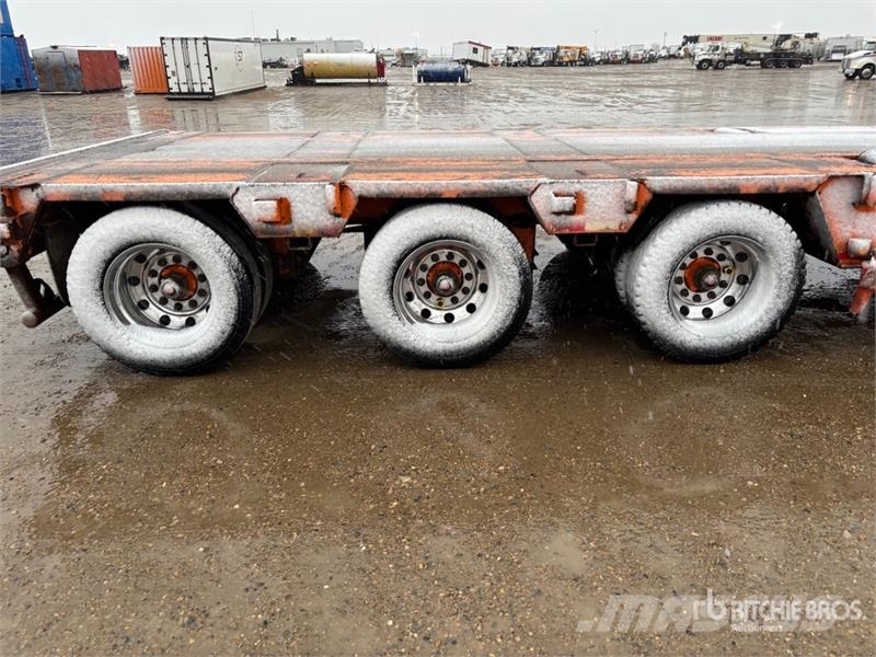 Lode King 55 ft Tri/A Folding Neck Trailer Tieflader