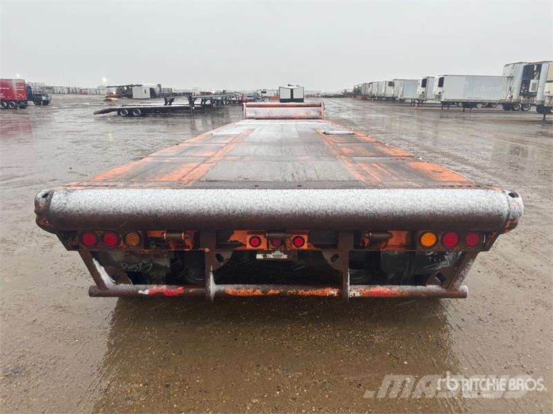 Lode King 55 ft Tri/A Folding Neck Trailer Tieflader