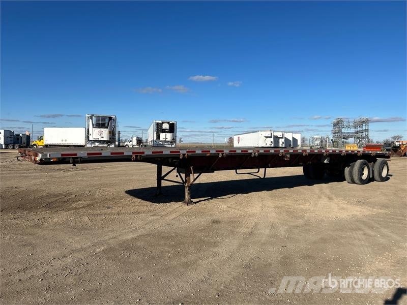 Lode King Flatbed Trailer Plataforma plana/laterales abatibles
