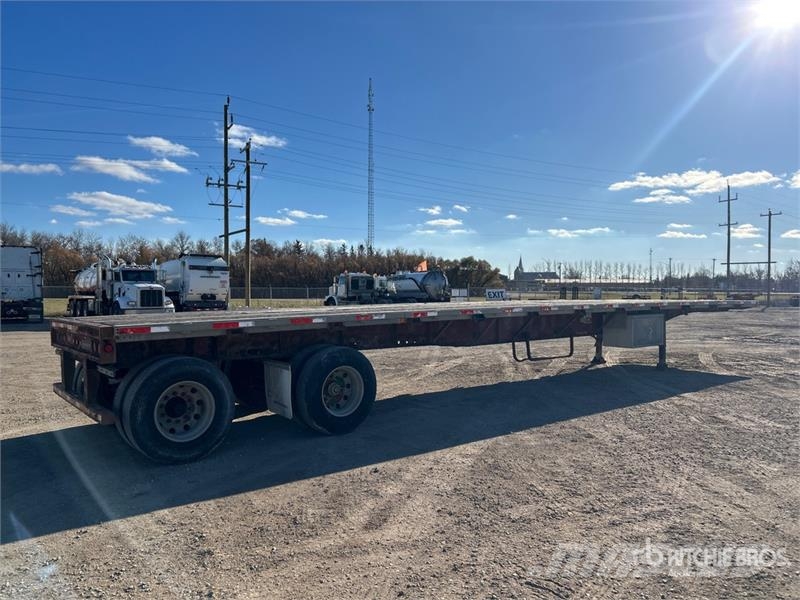 Lode King Flatbed Trailer Plataforma plana/laterales abatibles
