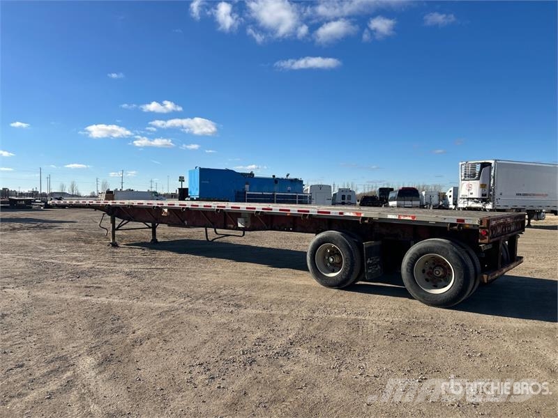 Lode King Flatbed Trailer Plataforma plana/laterales abatibles