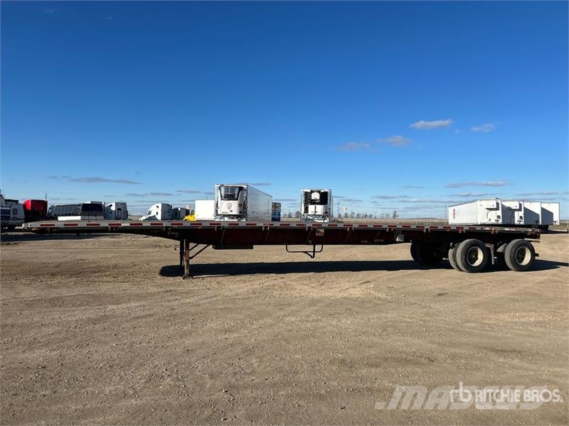 Lode King Flatbed Trailer Plataforma plana/laterales abatibles
