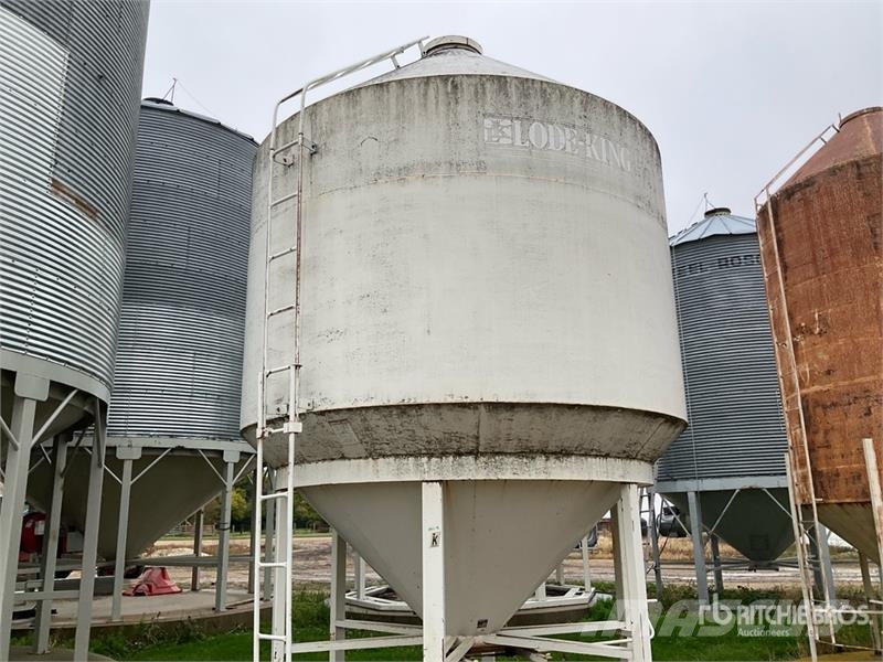 Lode King LKB1237 +/- 1000 bu Smooth Wall Hopper Grain Bin Macchine/unitá di lavorazione e stoccaggio/altri