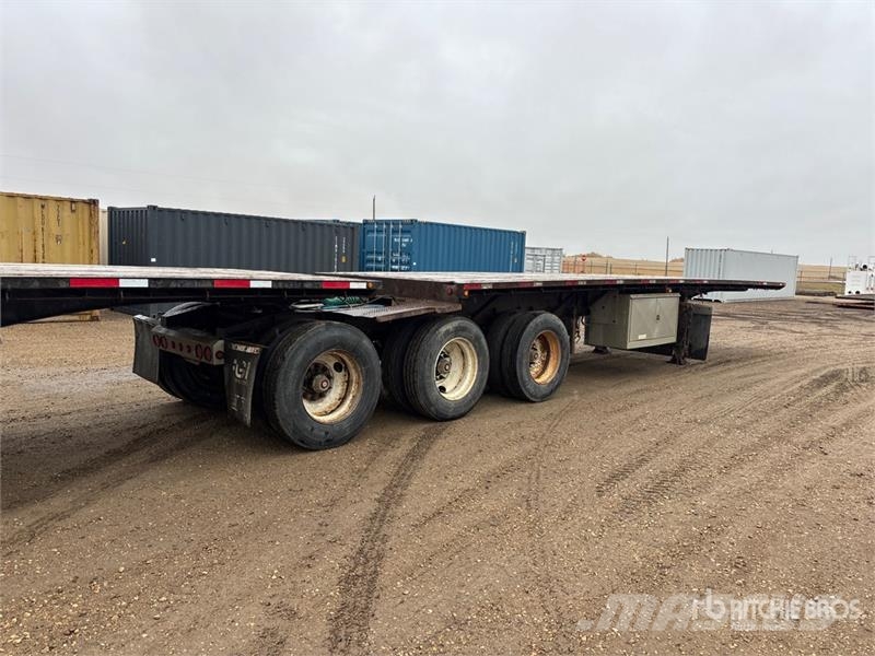 Lode King PFJ 32 ft Super B-Train Lead Flatbed Trailer 自卸半挂车