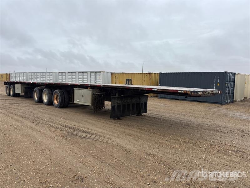 Lode King PFJ 32 ft Super B-Train Lead Flatbed Trailer 自卸半挂车
