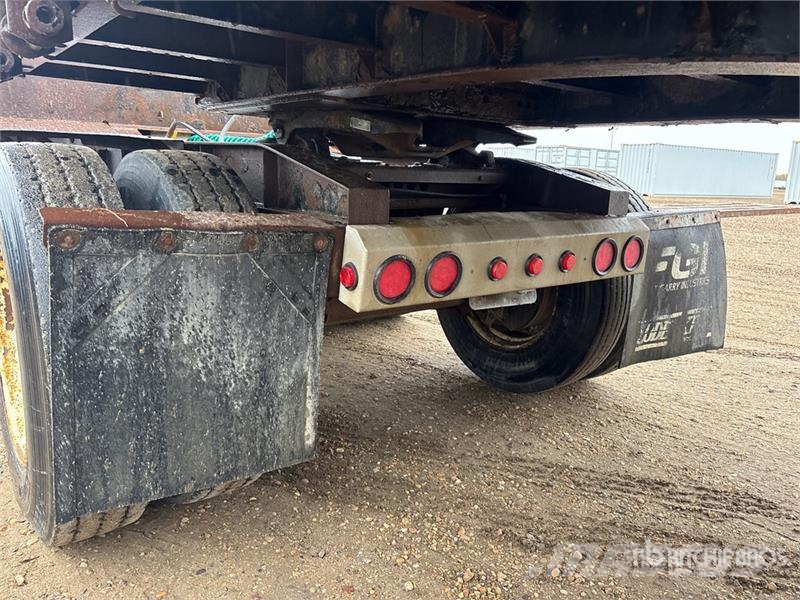 Lode King PFJ 32 ft Super B-Train Lead Flatbed Trailer 自卸半挂车